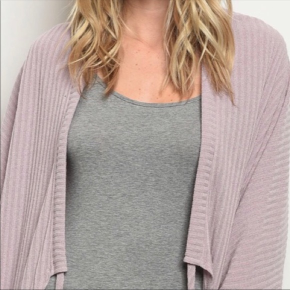 LILAC YOGA CARDIGAN - Picture 3 of 4